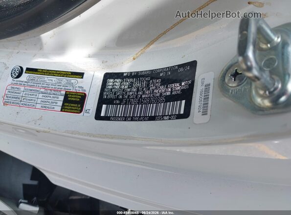 JF1ZNBE15R8760385 2024 TOYOTA GR86 White Вид підкапотного простору