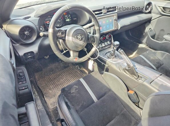 JF1ZNBE18P9756872 2023 TOYOTA GR86 Blue Vista del salpicadero