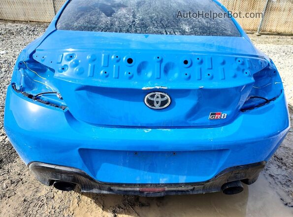 JF1ZNBE18P9756872 2023 TOYOTA GR86 Blue Vista de los asientos traseros