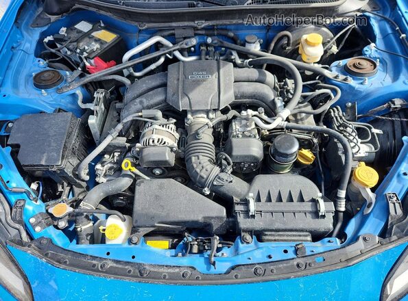 JF1ZNBE18P9756872 2023 TOYOTA GR86 Blue Vista interior trasera