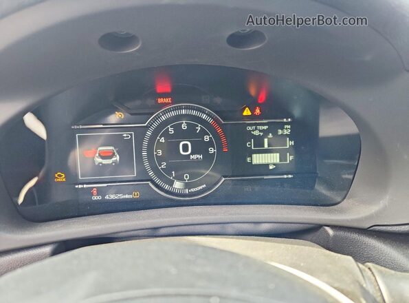 JF1ZNBE18P9756872 2023 TOYOTA GR86 Blue Vista del cuadro de instrumentos