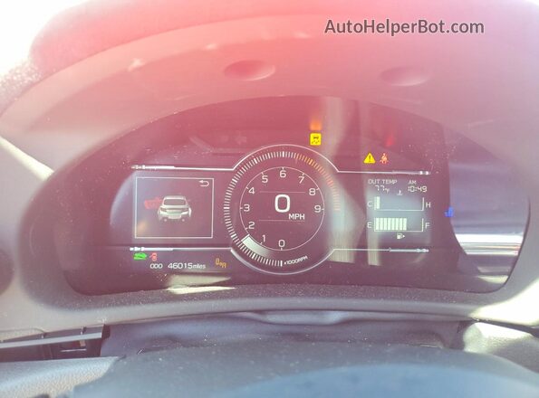 JF1ZNBE18P9759657 2023 TOYOTA GR Красный Вид щитка приборов