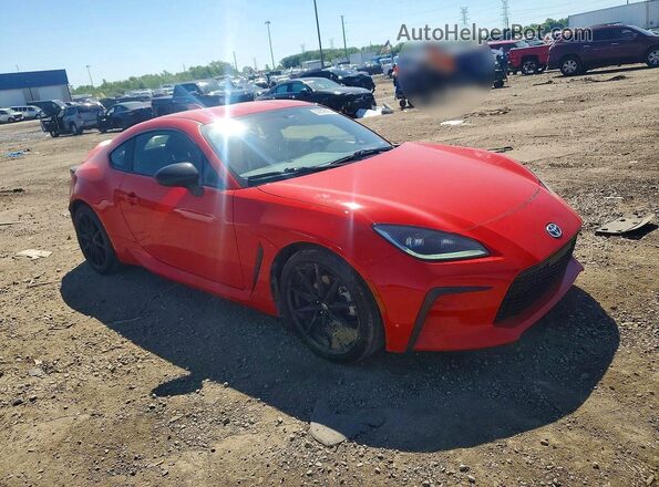 JF1ZNBE18P9759657 2023 TOYOTA GR Красный Передняя правая четверть