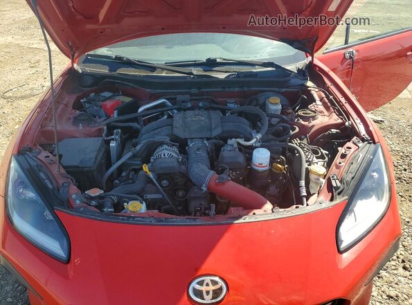 JF1ZNBE18P9759657 2023 TOYOTA GR Красный Вид задней части салона