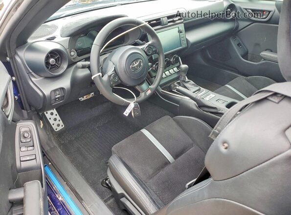 JF1ZNBE18S8759785 2025 TOYOTA GR Blue Вид панелі приладів