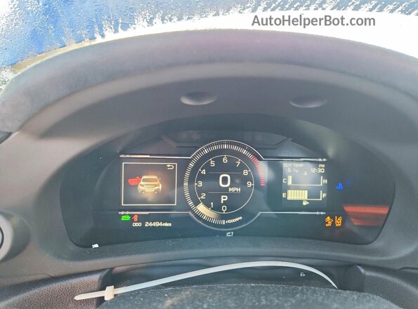 JF1ZNBF13P8751552 2023 TOYOTA GR Синий Вид щитка приборов