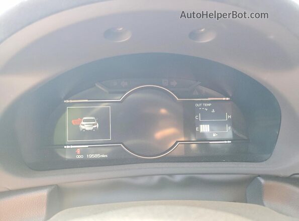 JF1ZNBF19P8765651 2023 TOYOTA GR White Instrument cluster view