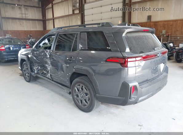 JF2BUPAD1TY459021 2026 SUBARU OUTBACK Gray Trasero izquierdo