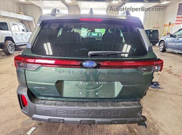 JF2BUPAD1TY527396 2026 SUBARU OUTBACK Green Rear view