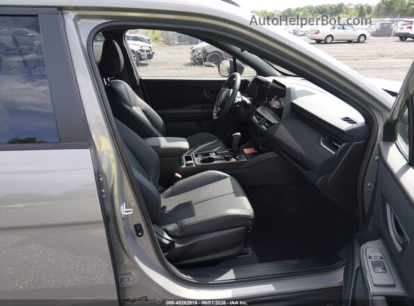 JF2BUPAD4TY499805 2026 SUBARU OUTBACK Gray Widok wnętrza z przodu