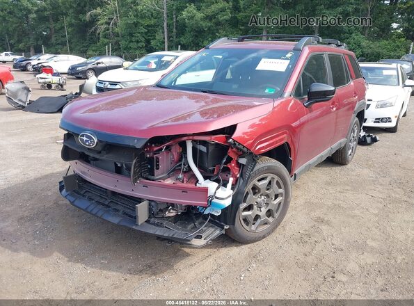 JF2BUPAD9TY452074 2026 SUBARU OUTBACK Red Przód lewy