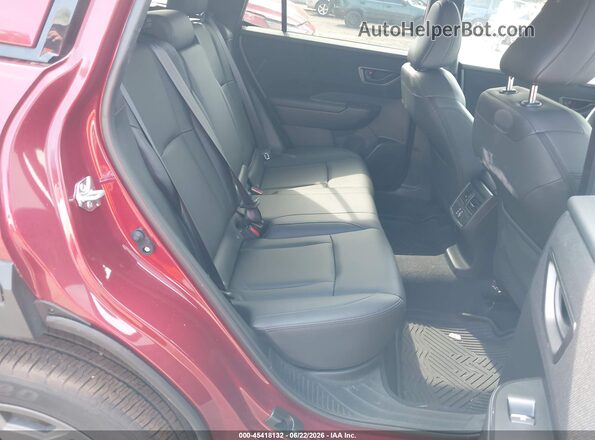 JF2BUPAD9TY452074 2026 SUBARU OUTBACK Red Widok naklejki z numerem VIN