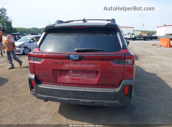 JF2BUPAD9TY452074 2026 SUBARU OUTBACK Red 