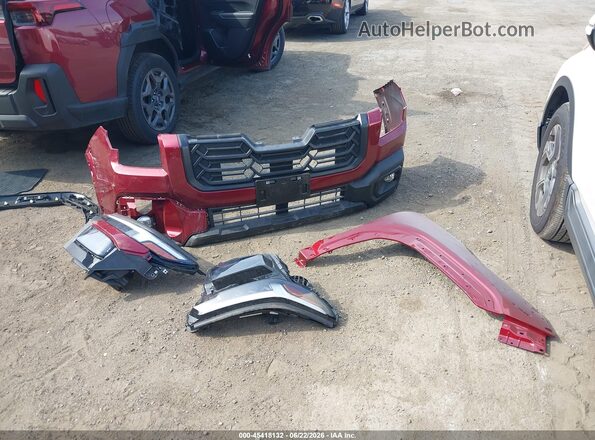 JF2BUPAD9TY452074 2026 SUBARU OUTBACK Red Widok zestawu wskaźników