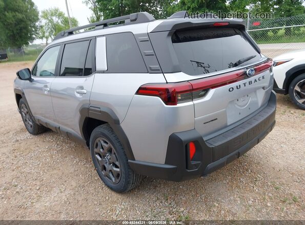 JF2BUPBD1TY493832 2026 SUBARU OUTBACK Silver Rear left