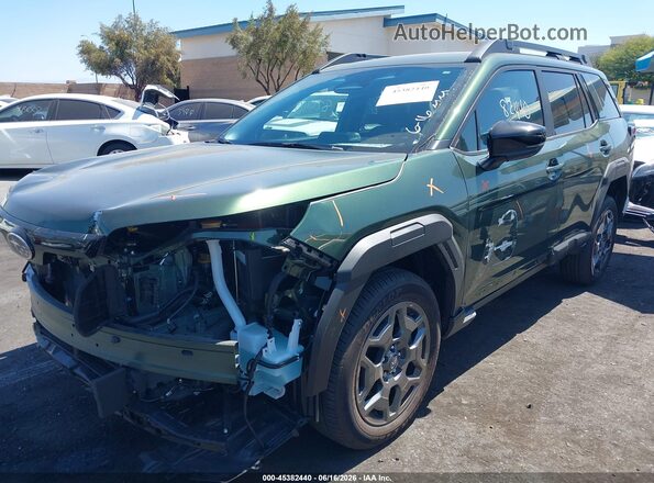 JF2BUPBD5TY453379 2026 SUBARU OUTBACK Зеленый Передняя левая четверть