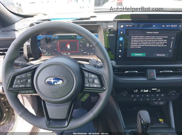 JF2BUPBD5TY453379 2026 SUBARU OUTBACK Зеленый Вид задних сидений