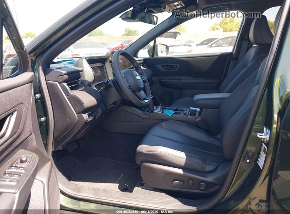 JF2BUPBD5TY453379 2026 SUBARU OUTBACK Зеленый Вид салона спереди