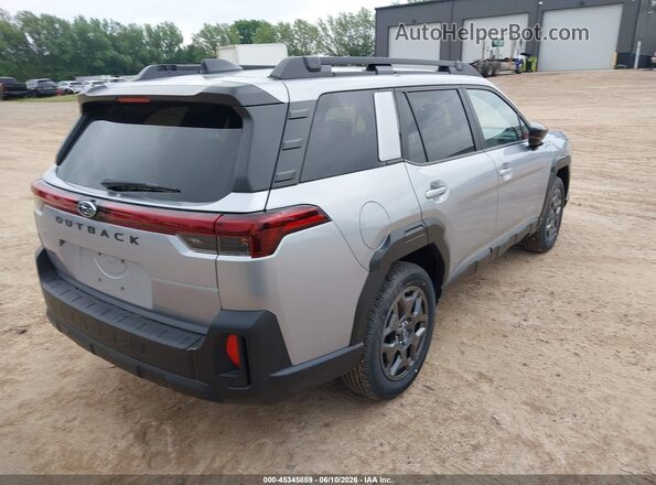JF2BUPBDXTY510577 2026 SUBARU OUTBACK Silver Задня права чверть
