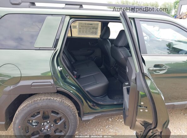 JF2BUPDD1TY501988 2026 SUBARU OUTBACK Green VIN კოდის სტიკერის ხედი