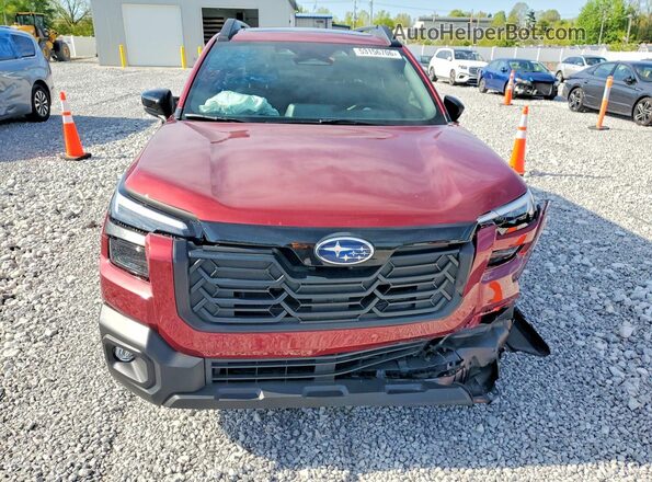 JF2BUPDD3TY450915 2026 SUBARU OUTBACK Burgundy Вид спереду