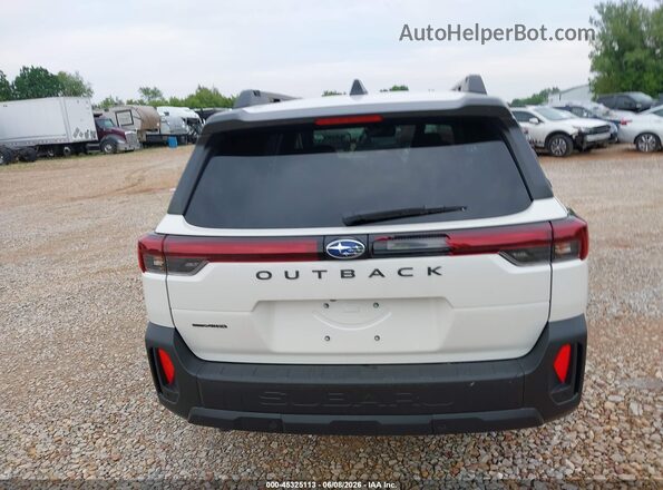 JF2BUPDDXTY483118 2026 SUBARU OUTBACK White 