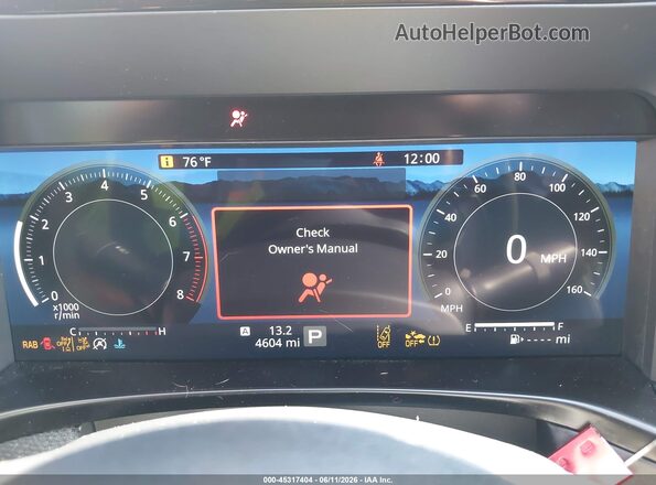 JF2BURGD9TY464454 2026 SUBARU OUTBACK Gray Widok tylnych siedzeń