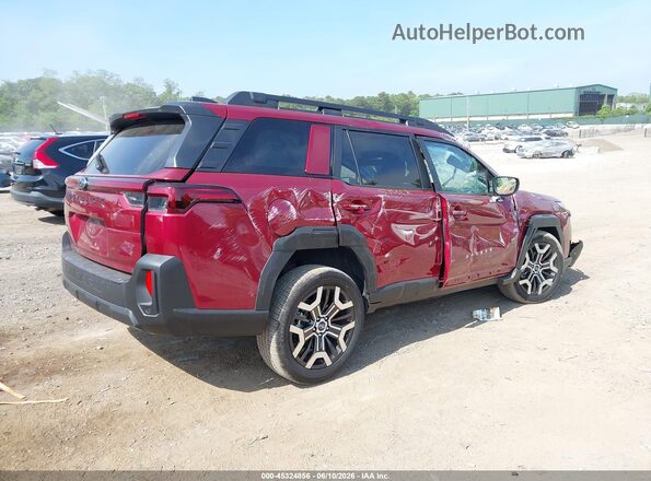 JF2BURJDXTY455562 2026 SUBARU OUTBACK Red Задня права чверть