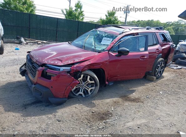 JF2BURJDXTY455562 2026 SUBARU OUTBACK Red Передня ліва чверть