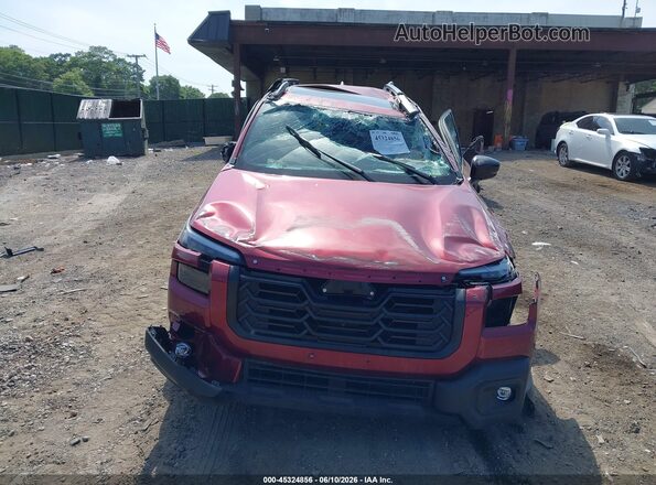 JF2BURJDXTY455562 2026 SUBARU OUTBACK Red Вид щитка приладів