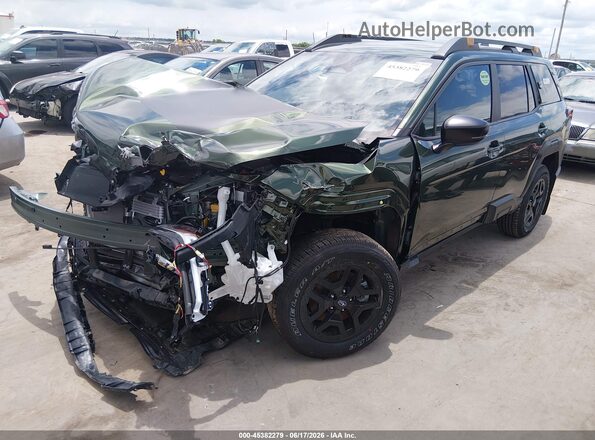 JF2BURLD3TY517896 2026 SUBARU OUTBACK Green Առջևի ձախ երեք քառորդ տեսարան