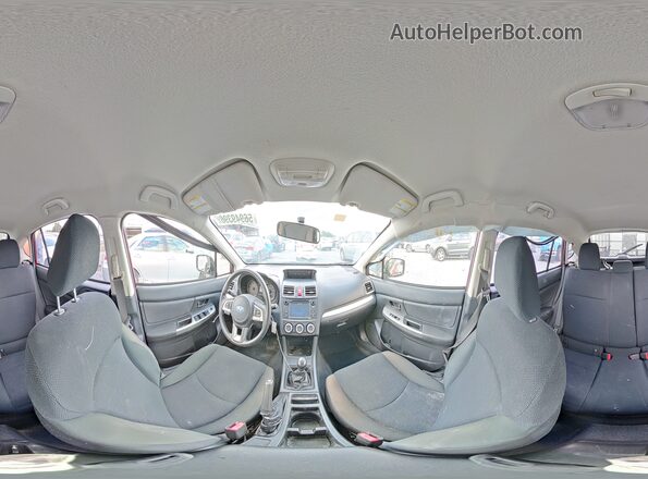 JF2GPAAC2HG234461 2017 SUBARU CROSSTREK Red 360 interior view