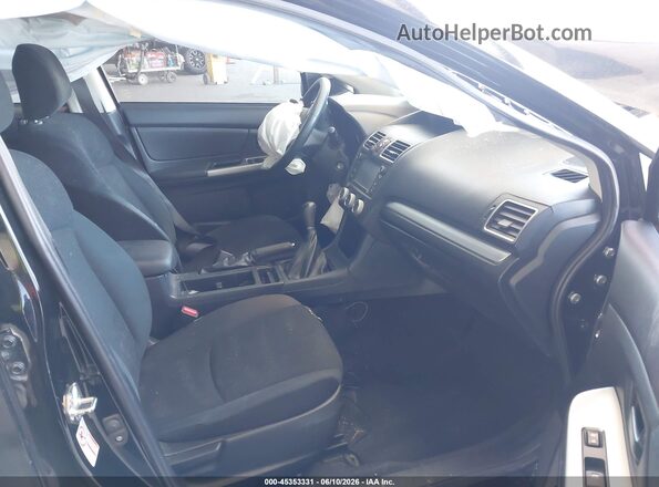 JF2GPAAC5HG278471 2017 SUBARU CROSSTREK Black Vista interior delantera