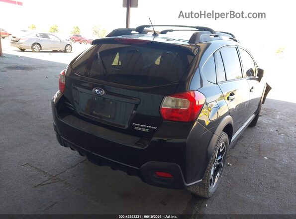 JF2GPAAC5HG278471 2017 SUBARU CROSSTREK Black Trasero derecho