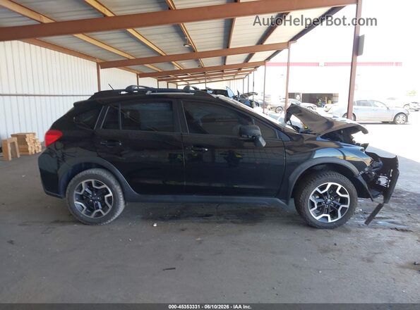 JF2GPAAC5HG278471 2017 SUBARU CROSSTREK Black Vista interior de 360 grados
