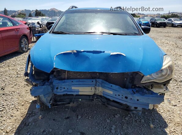 JF2GPAAC8H9201842 2017 SUBARU CROSSTREK Blue Front view