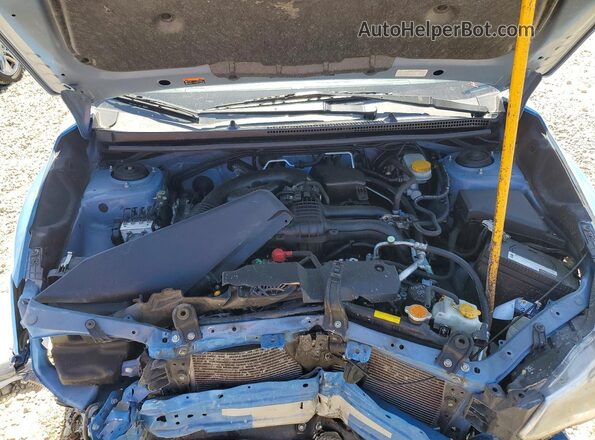 JF2GPAAC8H9201842 2017 SUBARU CROSSTREK Blue Engine compartment view