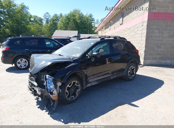 JF2GPABC0G8208559 2016 SUBARU CROSSTREK Black Передня ліва чверть