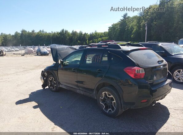 JF2GPABC0G8208559 2016 SUBARU CROSSTREK Black Задня ліва чверть