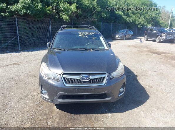JF2GPABC0G8347140 2016 SUBARU CROSSTREK Gray Instrument cluster view