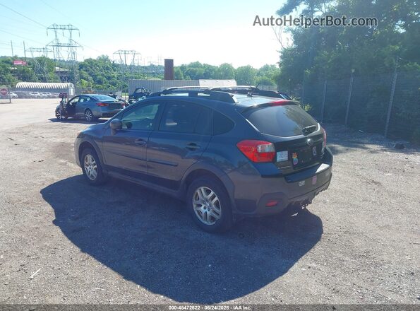 JF2GPABC0G8347140 2016 SUBARU CROSSTREK Gray Rear left