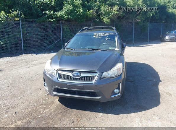 JF2GPABC0G8347140 2016 SUBARU CROSSTREK Gray Front view