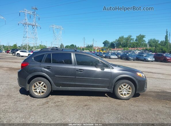 JF2GPABC0G8347140 2016 SUBARU CROSSTREK Gray Rear interior view