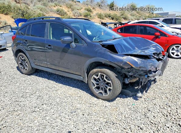 JF2GPABC0H8205307 2017 SUBARU CROSSTREK Charcoal Передня права чверть