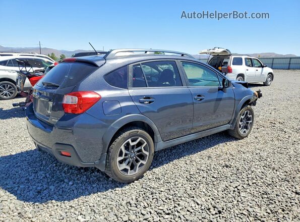 JF2GPABC0H8205307 2017 SUBARU CROSSTREK Charcoal Задня права чверть