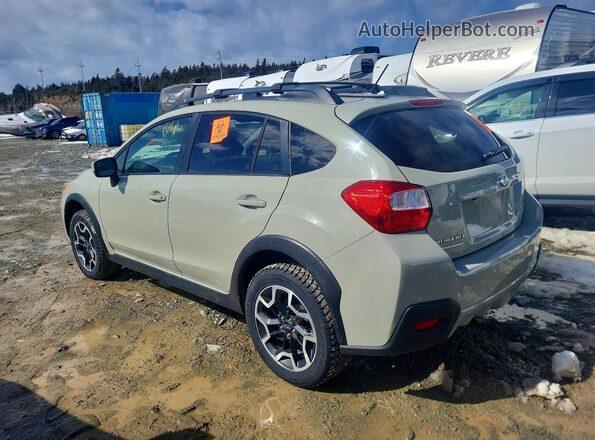 JF2GPABC0HH232054 2017 SUBARU CROSSTREK Коричневый Задняя левая четверть