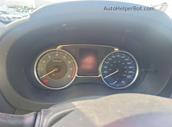 JF2GPABC0HH232054 2017 SUBARU CROSSTREK Коричневый Вид щитка приборов