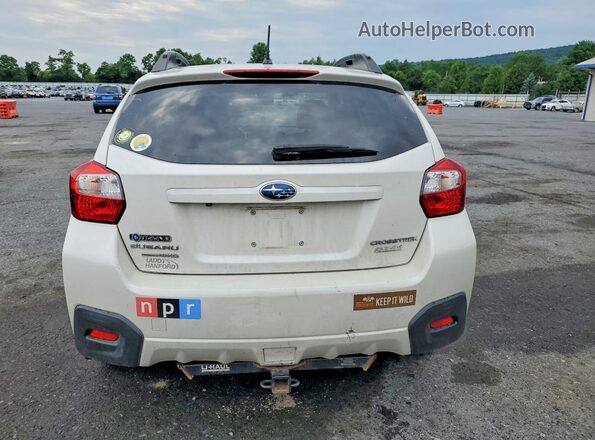 JF2GPABC0HH278743 2017 SUBARU CROSSTREK White Rear view