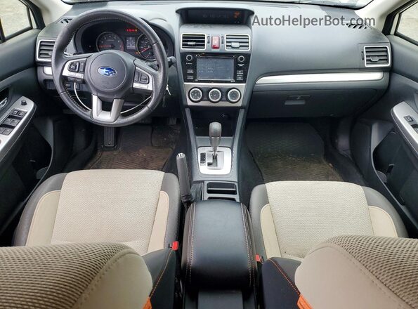 JF2GPABC0HH278743 2017 SUBARU CROSSTREK White Dashboard view