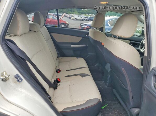 JF2GPABC0HH278743 2017 SUBARU CROSSTREK White Rear seats view